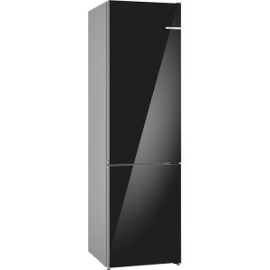 BOSCH Samostojeći Serie 6|Staklena vrata CRNA, NoFrost203X60; Perfect Fit,