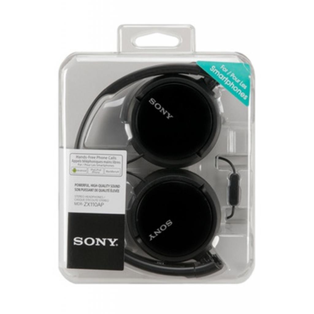 Sony slusalice ZX110A crnenaglavne, sa mikrofonom - Image 2