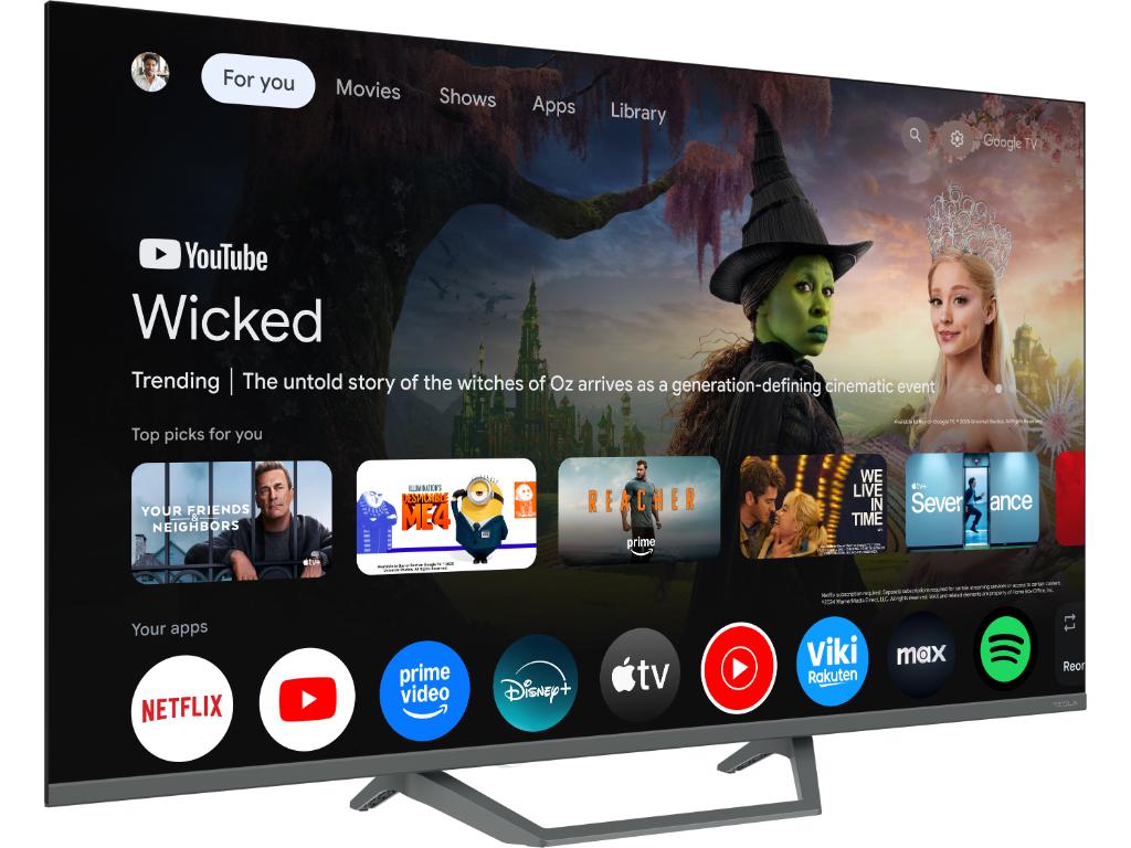 TESLA TV QLED Q43E655GUS UHD QLED powered by Google TV UHD Voice Control - Image 3