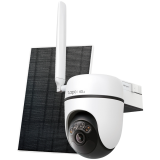 TP-Link Tapo C615G KIT Solar-Powered Pan/Tilt Security Camera Kit, 2K 3MP(2304x1296), 2.4 GHz, 10400mAh rechargeable lithium-ion battery, Solar panel (5.2V, 2.5W), Pan/Tilt, Non-Stop Power, Smart Detection and Notifications (motion, people, cars)