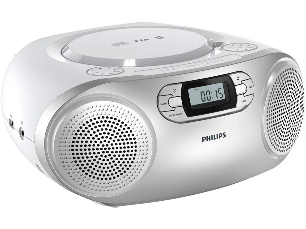 Philips TAZ2000 CD SoundmachinCD; CD-R; CD-RW; FM Antena;BT; USB; izlazna snaga (RMS) 3WX2; siva