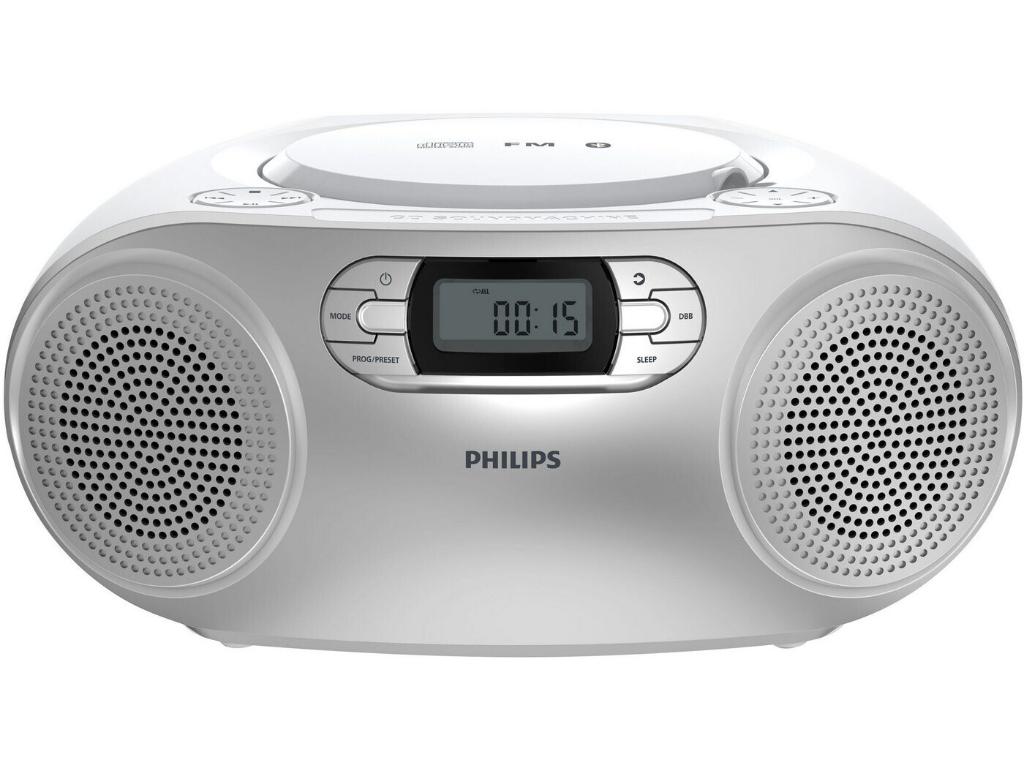 Philips TAZ2000 CD SoundmachinCD; CD-R; CD-RW; FM Antena;BT; USB; izlazna snaga (RMS) 3WX2; siva - Image 3