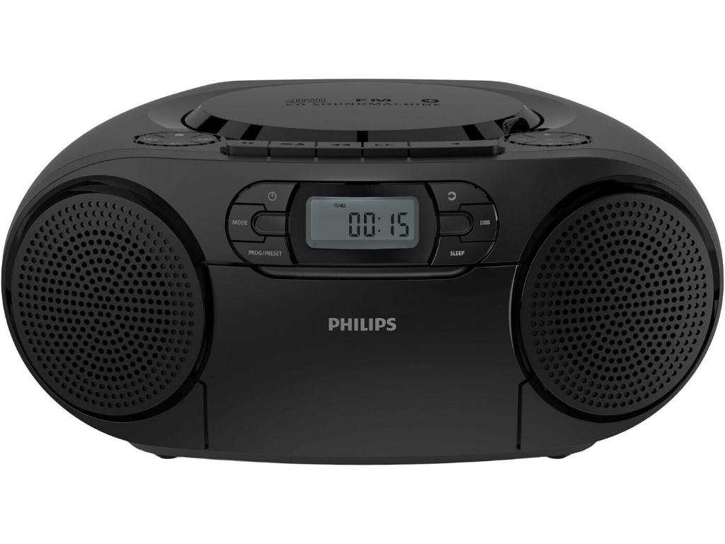 Philips TAZ2200 CD SoundmachinCD; CD-R; CD-RW; FM Antena;BT; USB; KASETEFON; (RMS) 3WX2; crna - Image 3