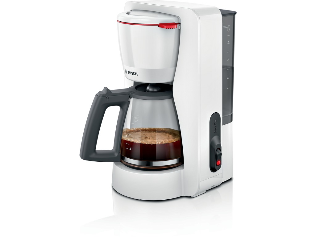 BOSCH aparat za kafu TKA2M111 My Moment, Bijela, 1.4l,1200WStakleni vrč za 10/15 šoljica kafe