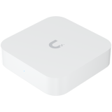 UBIQUITI Gateway Lite; Up to 10x routing performance increase over USG; Managed with a CloudKey, Official UniFi Hosting, or UniFi Network Server; (1) GbE WAN port; (1) GbE LAN port; Compact footprint; USB-C powered (adapter included); Managed with UniFi Network 8.0.7 and later.