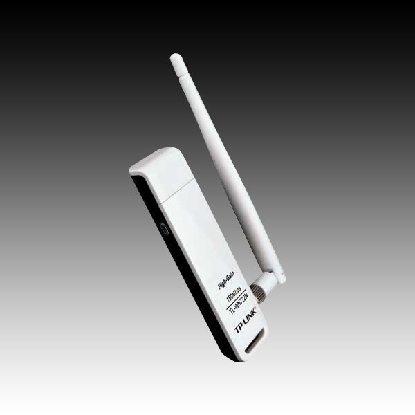 NIC TP-Link TL-WN722N, USB 2.0 Adapter, 2,4GHz High Gain Wireless N 150Mbps, Detachable Omni Directional Antenna 1 x 4dBi (RP-SMA) - Image 5