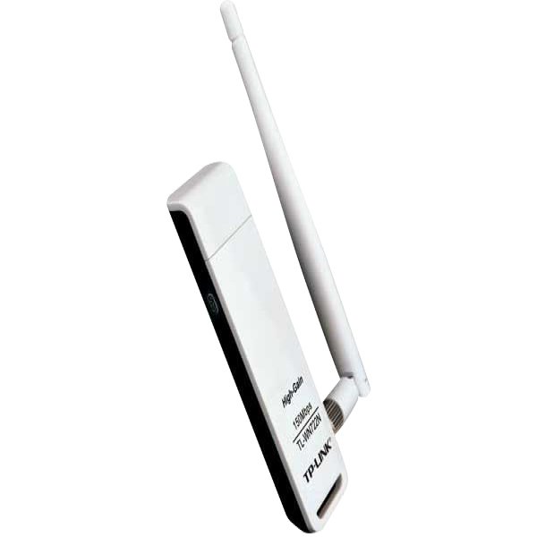 NIC TP-Link TL-WN722N, USB 2.0 Adapter, 2,4GHz High Gain Wireless N 150Mbps, Detachable Omni Directional Antenna 1 x 4dBi (RP-SMA) - Image 4