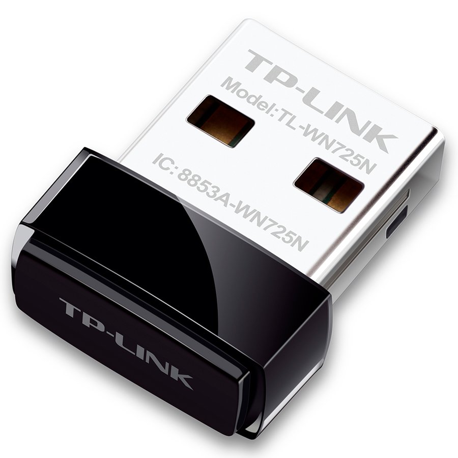 NIC TP-Link TL-WN725N, USB 2.0 Nano Adapter, 2,4GHz Wireless N 150 Mbps, Internal Antenna, Miniature design 18.6x15x7.1mm - Image 2
