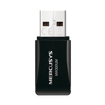 Mercusys MW300UM 300Mbps Wireless N Mini USB Adapter, Mini Size, Portable Design, USB 2.0, Internal Antenna, WPA2 - Image 3