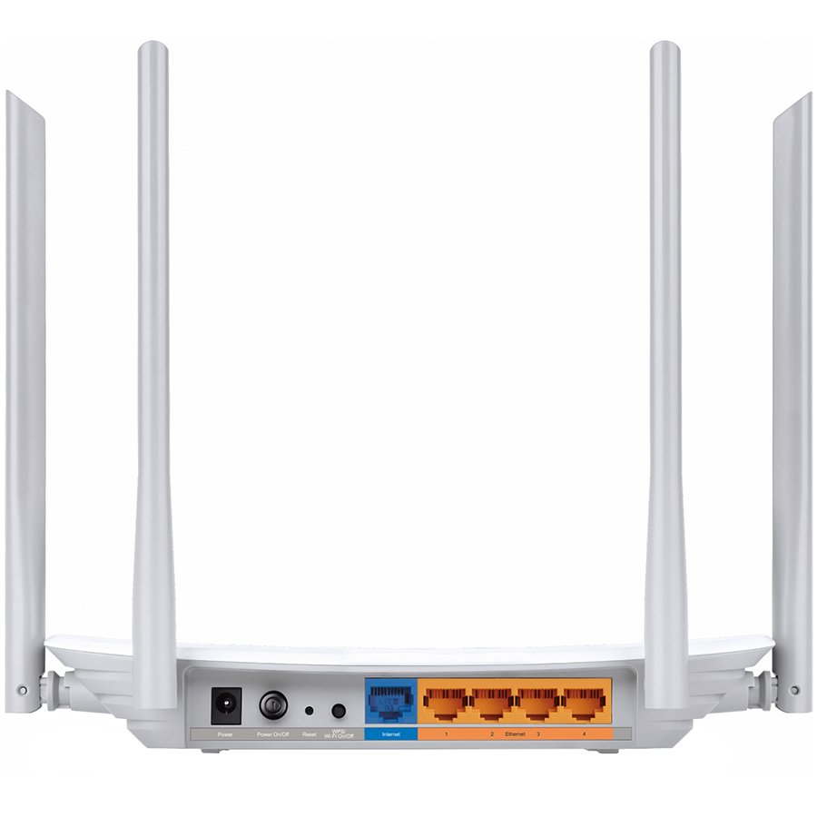 TP-Link Archer C50 AC1200 Dual-Band Wi-Fi Router, 802.11ac/a/b/g/n, 867Mbps at 5GHz + 300Mbps at 2.4GHz, 5 10/100M Ports, 4 fixed antennas, WPS, IPv6 Ready, Tether App, 2x2 MU-MIMO, WPA3, Router/AP mode - Image 3