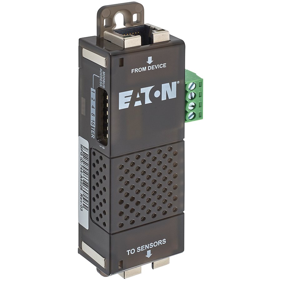 Eaton Environmental Monitoring Probe (EMP) Gen 2, provides one temperature, one humidity, and two dry-contact status data points. compatible with the UPS, Network-M2 and Eaton rack PDUs including G3 (firmware 4.x or later), G3HD and G3+ - Image 2