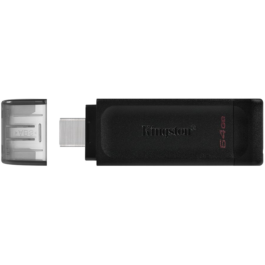 Kingston 64GB USB-C 3.2 Gen 1 DataTraveler 70 - Image 3
