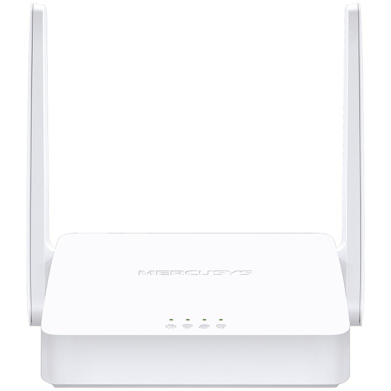 Mercusys 300Mbps Multi-Mode Wireless N Router, 2× Fixed External Antennas, 2× 10/100 Mbps LAN Ports, 1× 10/100 Mbps WAN Port, FEATURE: Access Point Mode, WPS/Reset Button, IPTV, IPv6, Beamforming, MU-MIMO, Parental Controls, Guest Network - Image 2