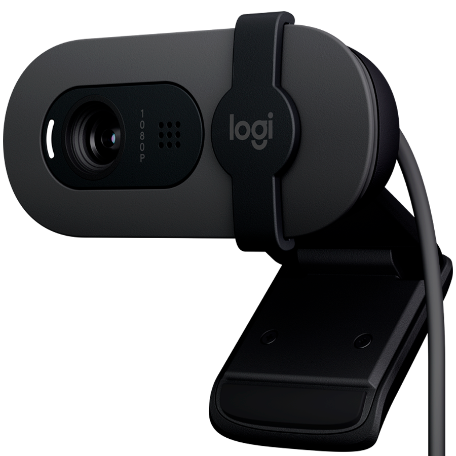 LOGITECH Brio 100 Full HD Webcam - GRAPHITE - USB - Image 3
