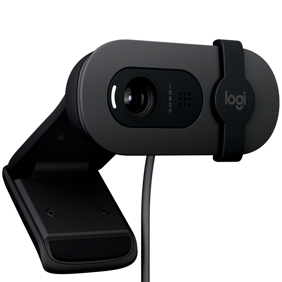 LOGITECH Brio 100 Full HD Webcam - GRAPHITE - USB - Image 4