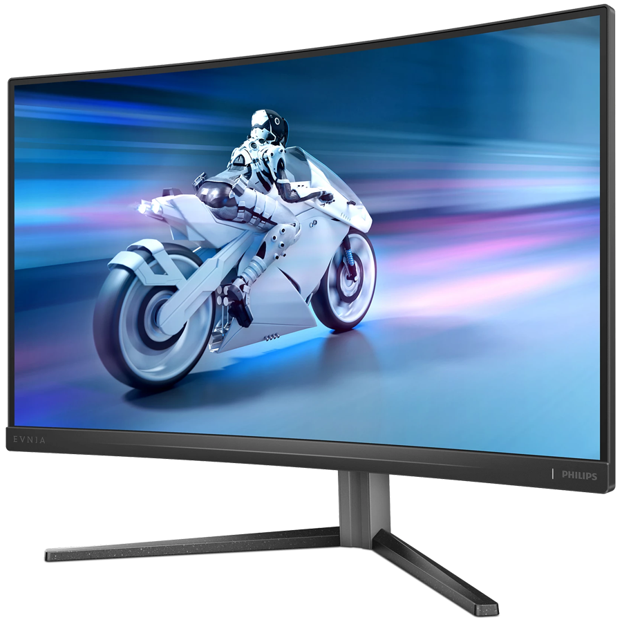 Philips Monitor Evnia 5000 27M2C5200W 27'' Curved VA, 1920x1080 (Full HD), 280Hz, 0.3ms, 300 cd/m², 4000:1, HDR10, 2x HDMI, DisplayPort, Height Adjustable, 3-year warranty - Image 4