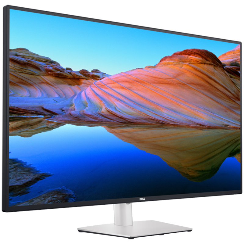 Monitor DELL UltraSharp U4323QE 42.5", 3840x2160, 4K UHD, IPS Antiglare, 16:9, 1000:1, 350 cd/m2, 8ms/5ms, 178/178, 2xDP, 2xHDMI, 5xUSB-C (1xDP/PD), 4xUSB 3.2, RJ-45, Audio line out, 2x 8W Speakers, Tilt, Swivel, Height Adjust, 3Y - Image 2
