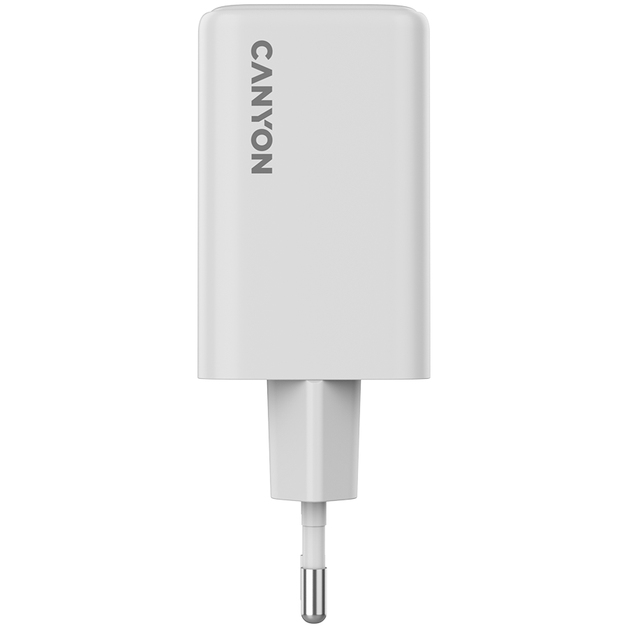CANYON charger CU65ACC GaN 65W 2xPD 1xQC EU White - Image 3