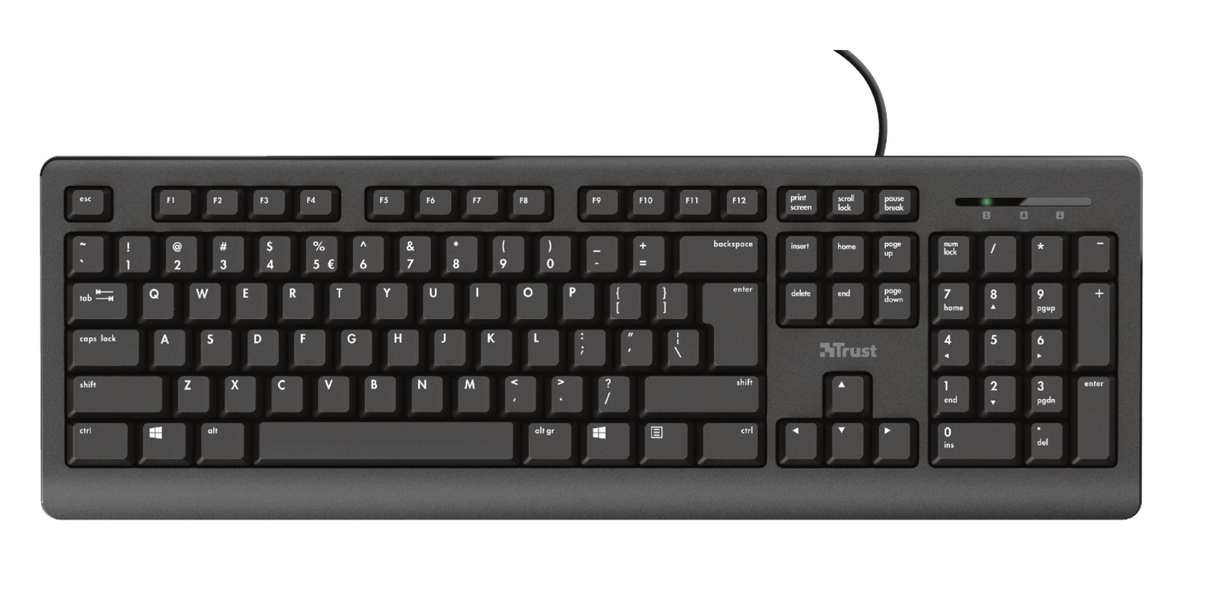 Trust Primo tastaturaBiH/HR/SRB layout, žičana,USB 2.0, spill-resistant dizajn - Image 3