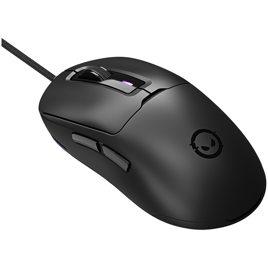 LORGAR MSA10, Ultralight Wired Gaming Mouse Advanced, black - Image 3