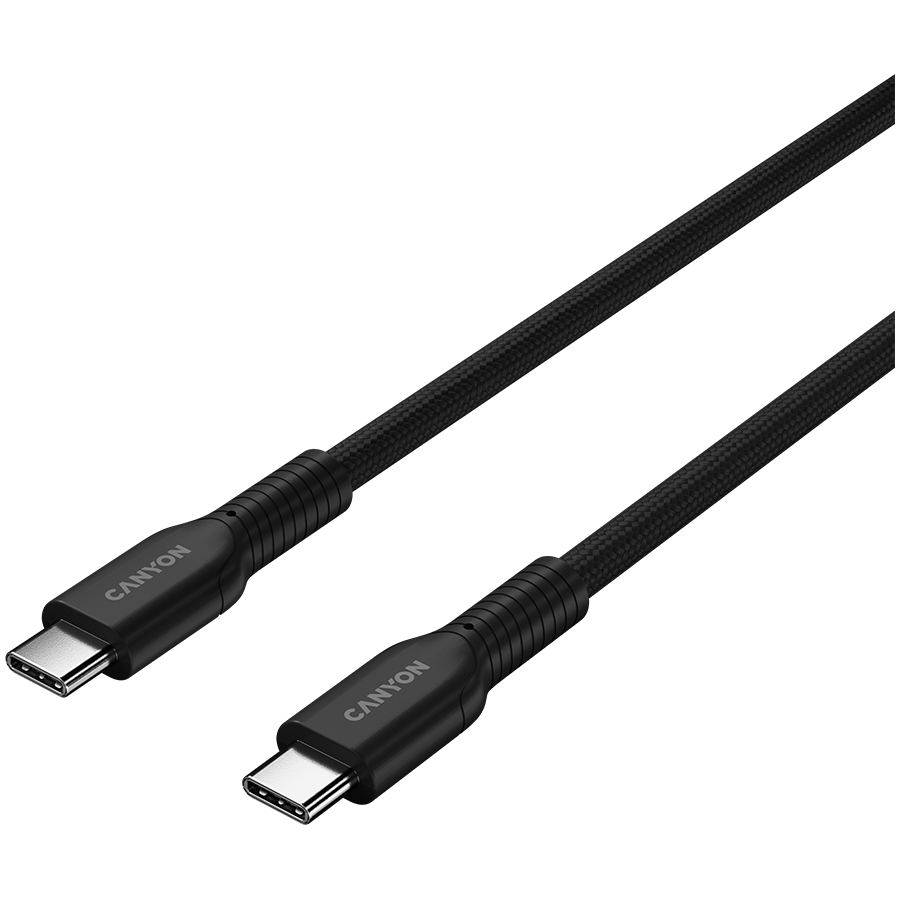 CANYON cable OnWire 60CL C-C 60W COLOR Braided 1m Black - Image 3