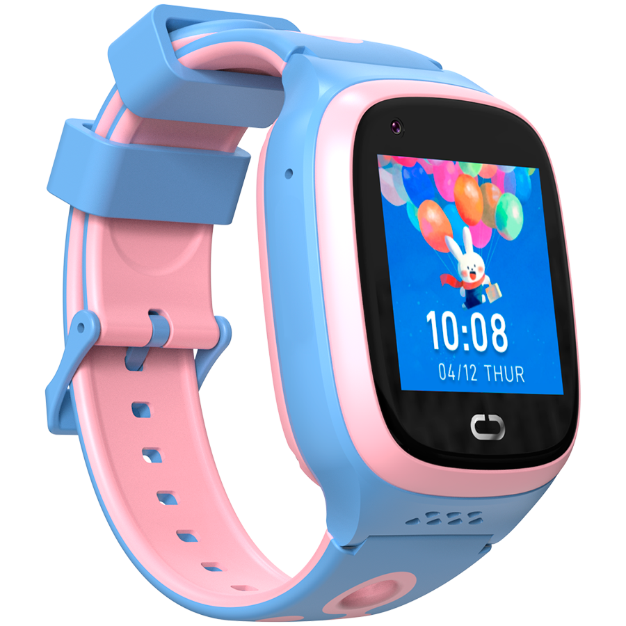 Canyon Kids Watch ZEFIR KW-49 E-SIM 4G GPS WiFi Video Music Games English learning, Pink&Blue - Image 3