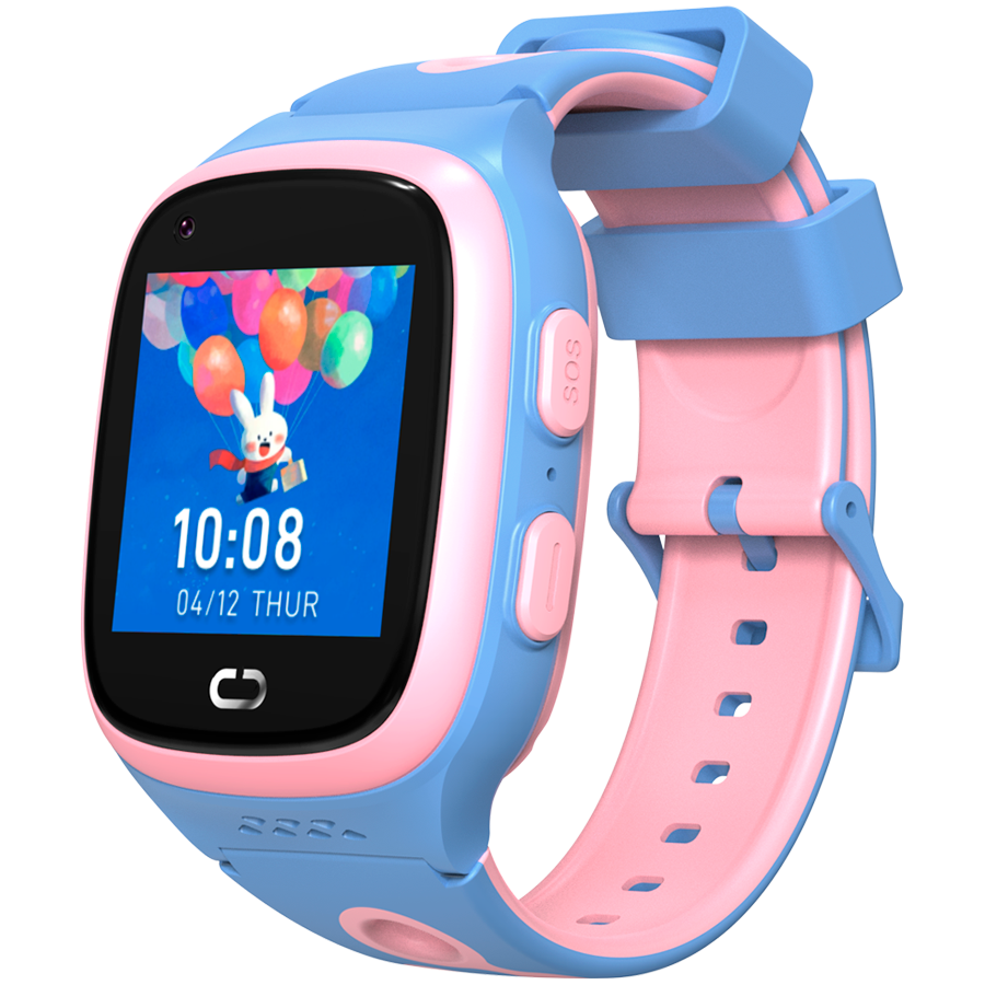 Canyon Kids Watch ZEFIR KW-49 E-SIM 4G GPS WiFi Video Music Games English learning, Pink&Blue - Image 4