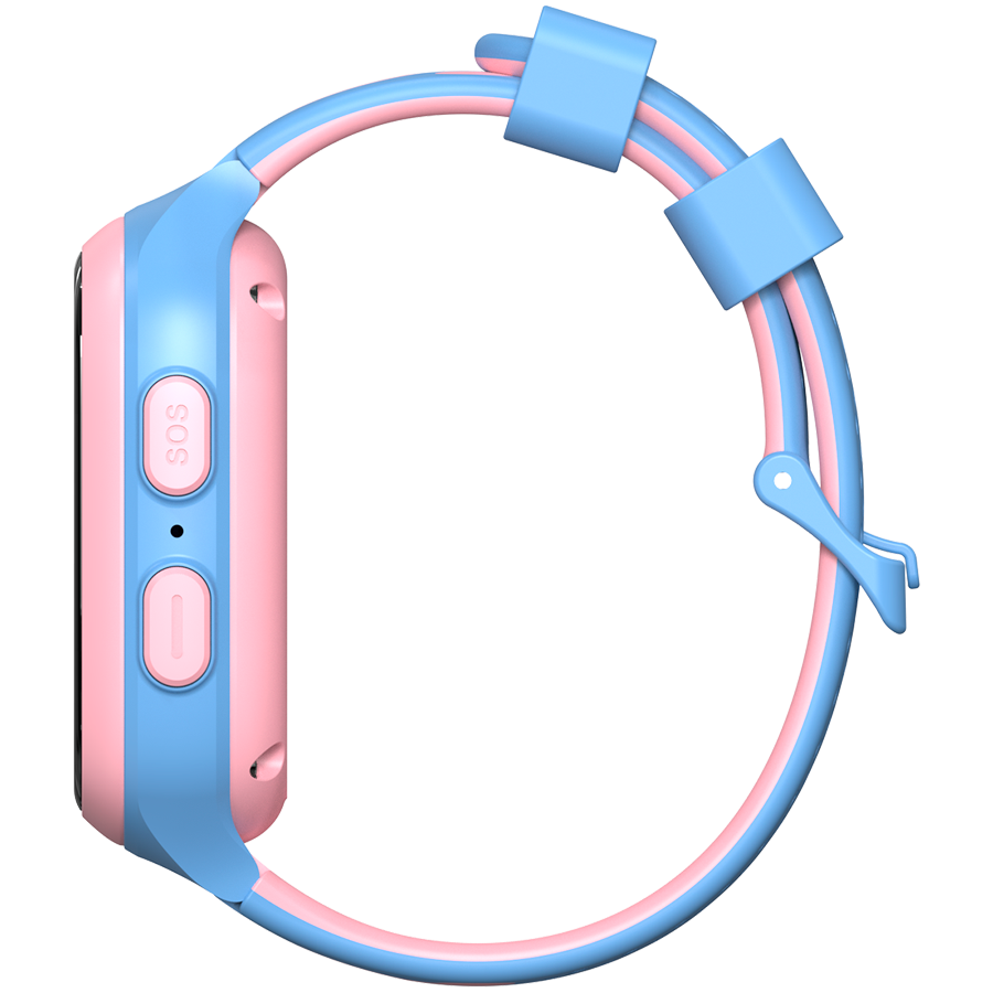 Canyon Kids Watch ZEFIR KW-49 E-SIM 4G GPS WiFi Video Music Games English learning, Pink&Blue - Image 5