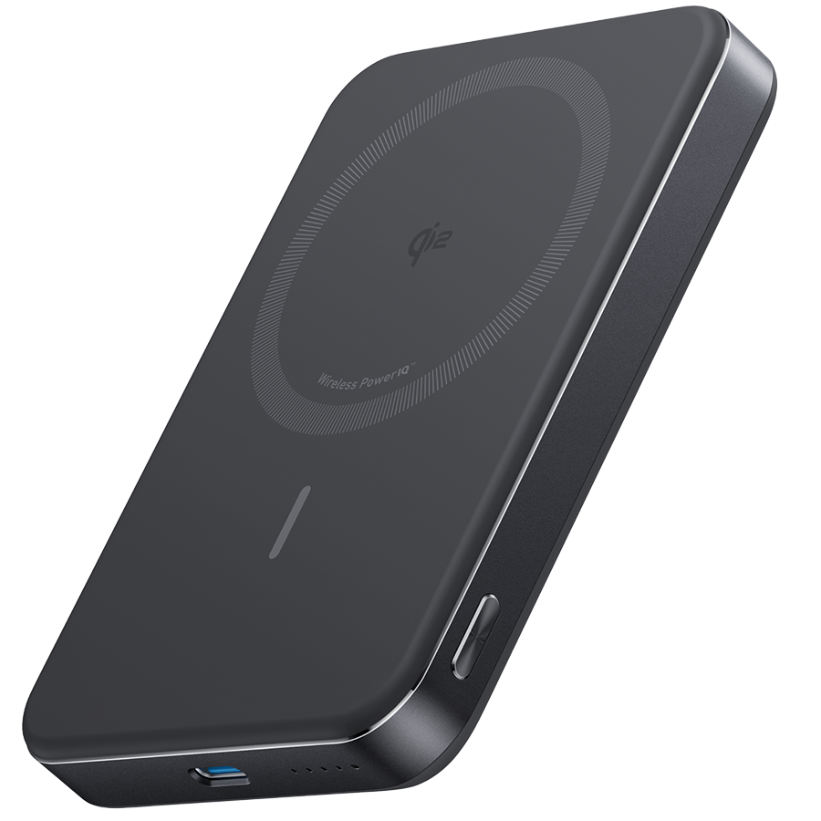 Anker MagGo Power Bank (10K, Magnetic Wireless) Black - Image 2