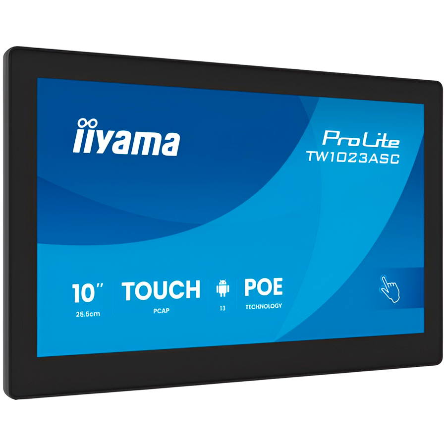 TW1023ASC-B3P 10,1" Panel-PC with Android 13+GMS, SOC uad-core RK3568 4GB, Storage 32GB, PCAP 10-Points Touch, 280x800, IPS panel, Speakers, POE, WIFI, BT5.2, SD Slot, HDMI-out - Image 2