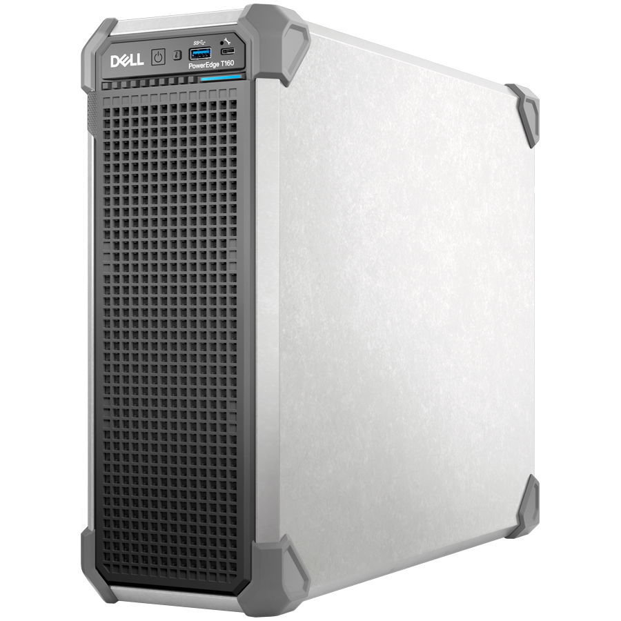 DELL EMC PowerEdge T160,3x3.5"+2x2.5",Intel Xeon 6 Performance 6315P(2.8G, 4C/4T,12MB,Turbo, 55W),16GB UDIMM 5600MT/s ECC, 2TB HDD SATA 7.2K 3.5",No RAID,No Controller,iDRAC9 Enterprise, 300W PS Cabled,TPM 2.0 V6,BCM 5720 DP On-BoardLOM, 3Y Parts Onl - Image 2