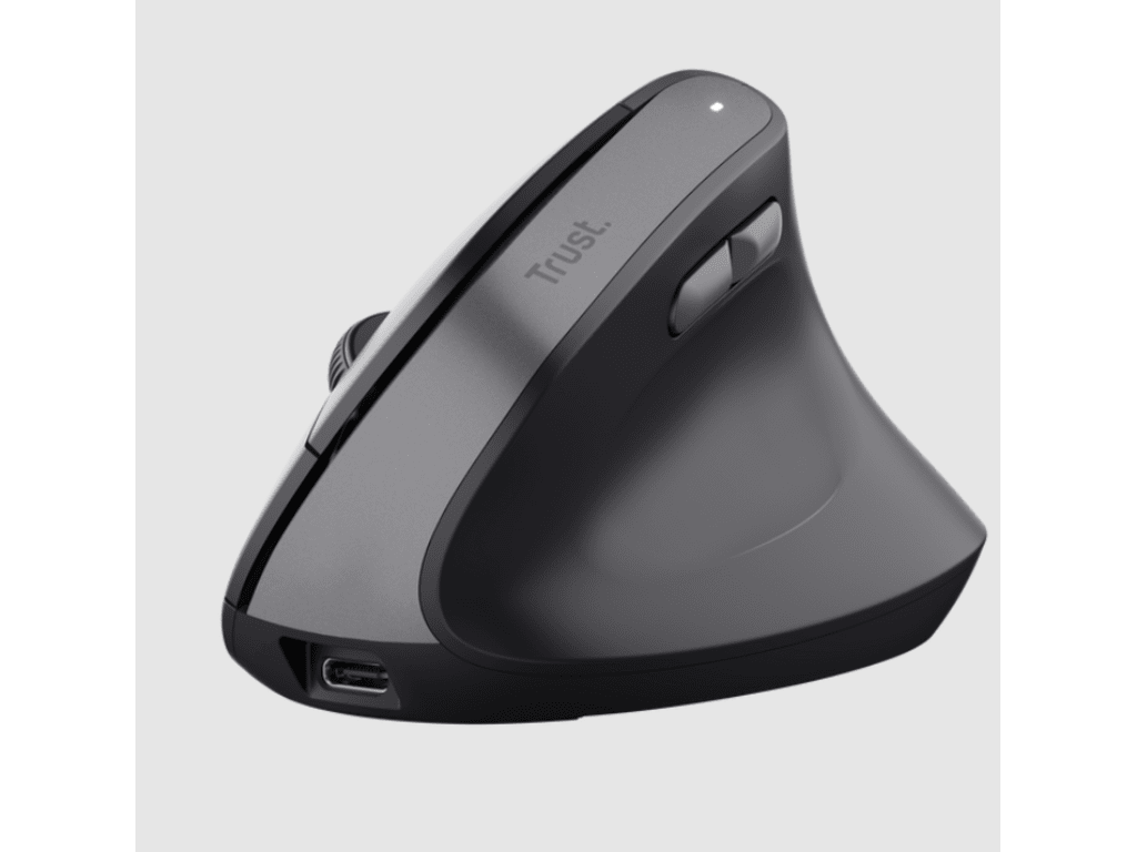 Trust Bayo II ergonomskiwireless miš, silent, 800-2400dpi, optički, USB, crni - Image 4
