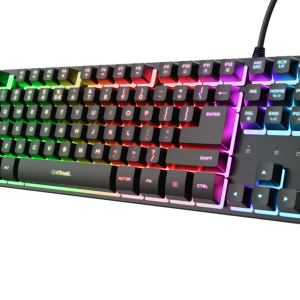 Trust GXT833 THADO TKL Illuminated Keyboard, Black