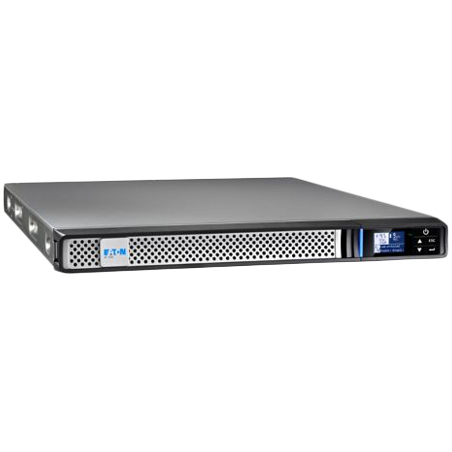 Eaton UPS 5P1550i Gen2, Line interactive, Rack 1U, 1550VA/1350W,Input C14, Outputs 6 x C13, USB port, Serial port, Rail kit, 2 x IEC-IEC cables, Network card slot, Warranty 3yr on electrenoci, 2yr on battery - Image 2