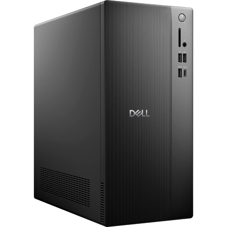 Dell Pro Tower Essential QVT1260, i5 14400, 1x 16GB RAM DDR5, 512GB SSD PCIe M.2, WiFi 6+BT 5.3, Front: 1x USB C 3.2, 1x USB 3.2, 2x USB 2.0, Back: 2x USB 3.2, 2x USB 2.0, HDMI, DP, RJ45, No KB/Mouse, 180W, Ubuntu, 3Yr - Image 2