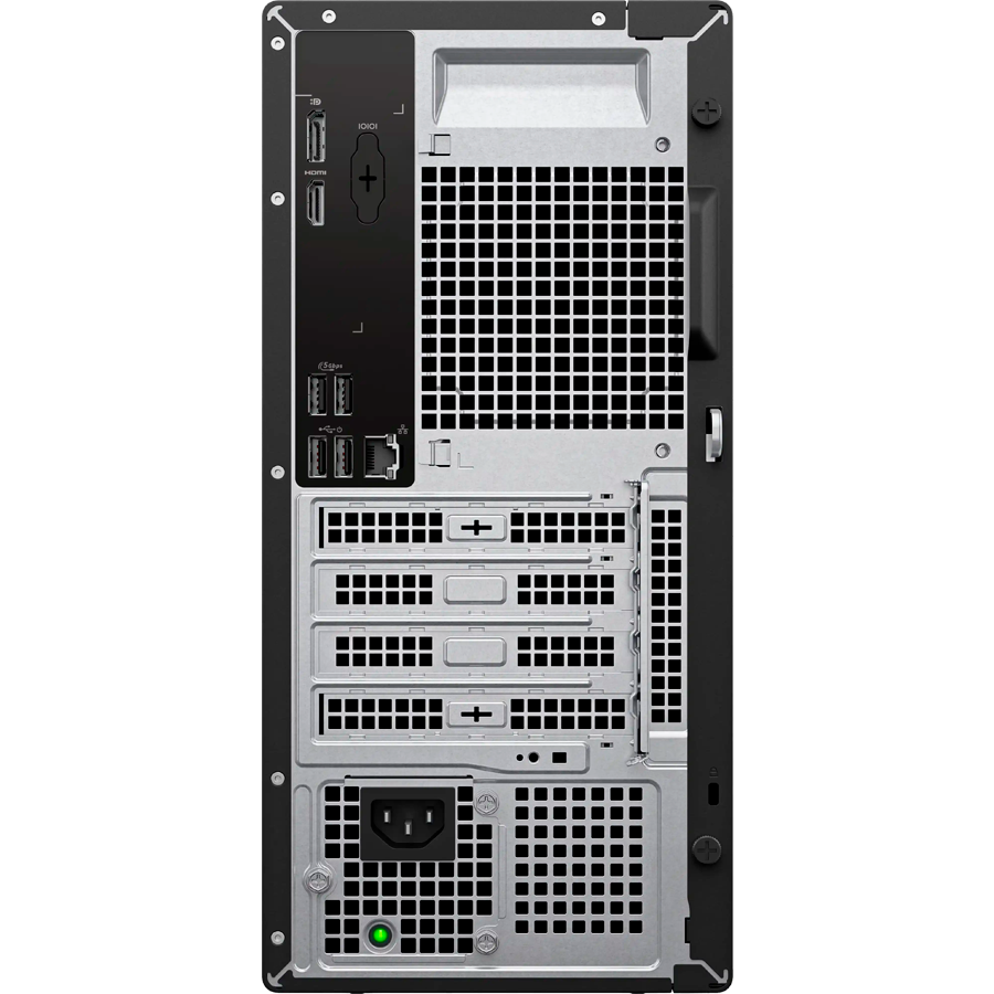 Dell Pro Tower Essential QVT1260, i5 14400, 1x 16GB RAM DDR5, 512GB SSD PCIe M.2, WiFi 6+BT 5.3, Front: 1x USB C 3.2, 1x USB 3.2, 2x USB 2.0, Back: 2x USB 3.2, 2x USB 2.0, HDMI, DP, RJ45, No KB/Mouse, 180W, Ubuntu, 3Yr - Image 3