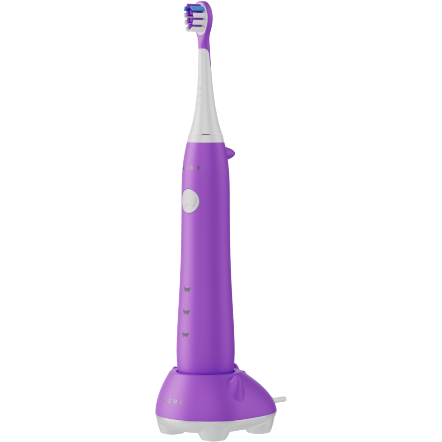 Wireless Tooth Brush, Violet, 3 Brush Heads, 600mAh, Function: Sensive, Clean, Whitening, Sweep, Smart Remind - Image 2