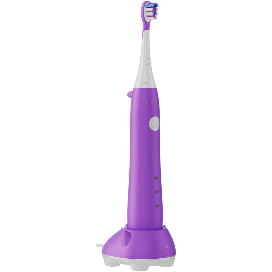 Wireless Tooth Brush, Violet, 3 Brush Heads, 600mAh, Function: Sensive, Clean, Whitening, Sweep, Smart Remind - Image 4