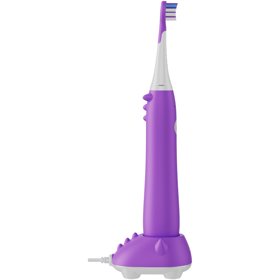 Wireless Tooth Brush, Violet, 3 Brush Heads, 600mAh, Function: Sensive, Clean, Whitening, Sweep, Smart Remind - Image 5