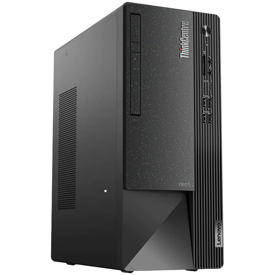 ThinkCentre NEO 50T G6, Ultra 5 225 10C, 16GB DDR5, 512GB SSD PCIe, DVD+RW, Front: 2x USB 3.2, 2x USB 2.0,1x USB 3.2-C, 3-in-1, Back: 2x USB 2.0, 2x USB 3.2, VGA,DP, HDMI, RJ45 GbE, Line Out, CIS, Spkr, WiFI 7+BT 5.4, USB KB/Mouse, 200W, W11Pro, 3Yr - Image 2