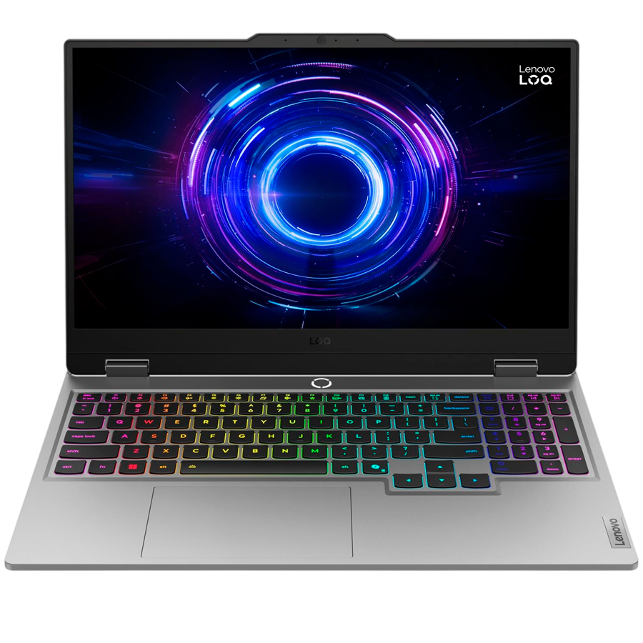 LENOVO LOQ 15IRX10 15.6" FHD IPS, Intel Core i7-13700HX, 16GB DDR5, NVIDIA GeForce RTX 5050 8GB GDDR7, 512GB SSD, 3x USB A, USB-C, HDMI, RJ45, WiFi-6, BT5.2, BH White BL Kyb, 60Wh, No OS, Luna Grey, 2Yr - Image 2