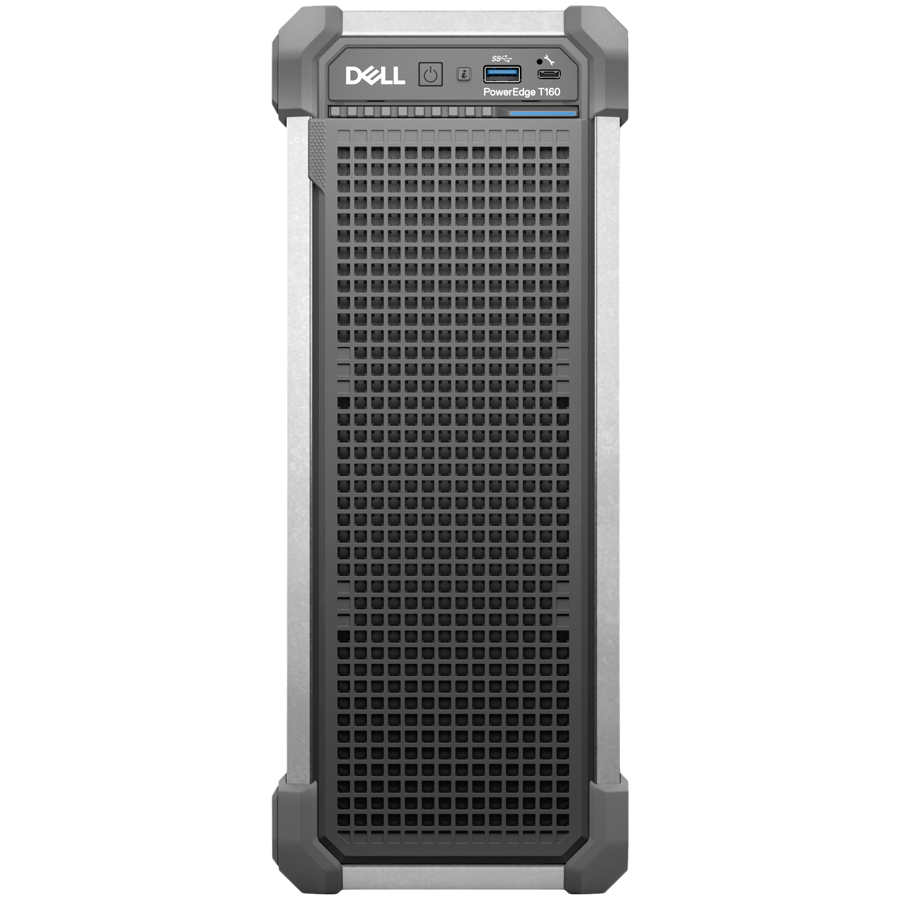 DELL EMC PowerEdge T160, 3x3.5"+ 2x2.5" Cabled HDD, Intel Xeon 6325P (3.5G, 4C/8T, 12MB, Turbo, 55W), 32GB UDIMM ECC 5600MT/s, 2x 480GB SSD SATA, PERC H355, iDRAC9 Enterprise, 300W PS, BCM 5720 DP 1Gb On-Board LOM, No OS, 3Y NBD - Image 3