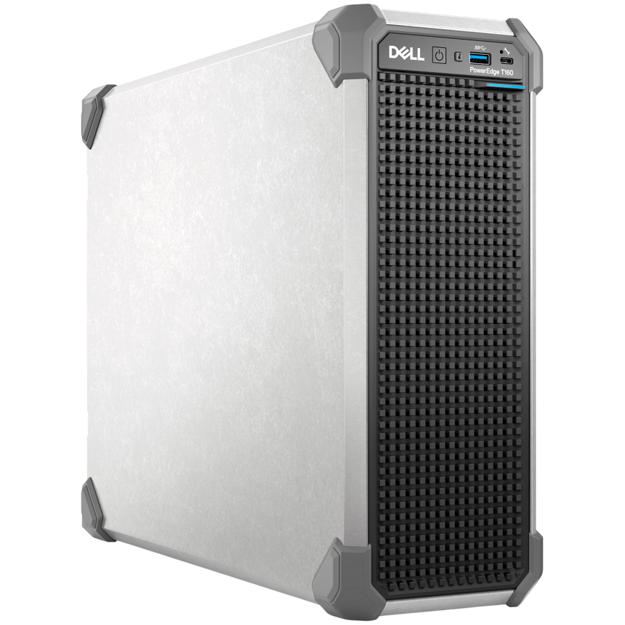 DELL EMC PowerEdge T160, 3x3.5"+ 2x2.5" Cabled HDD, Intel Xeon 6325P (3.5G, 4C/8T, 12MB, Turbo, 55W), 32GB UDIMM ECC 5600MT/s, 2x 480GB SSD SATA, PERC H355, iDRAC9 Enterprise, 300W PS, BCM 5720 DP 1Gb On-Board LOM, No OS, 3Y NBD - Image 4