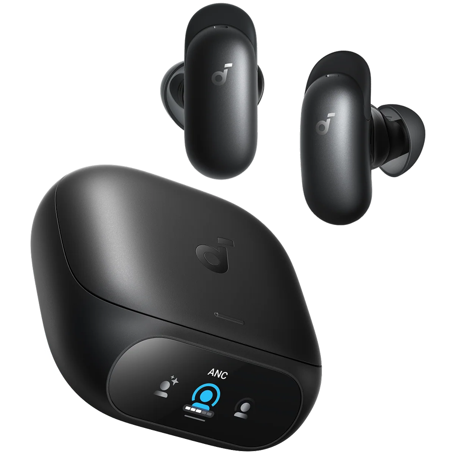 Anker, soundcore Liberty 5 Pro Black, 0.96 Display, ANC 4.0, Instant Pure Silence - Image 2