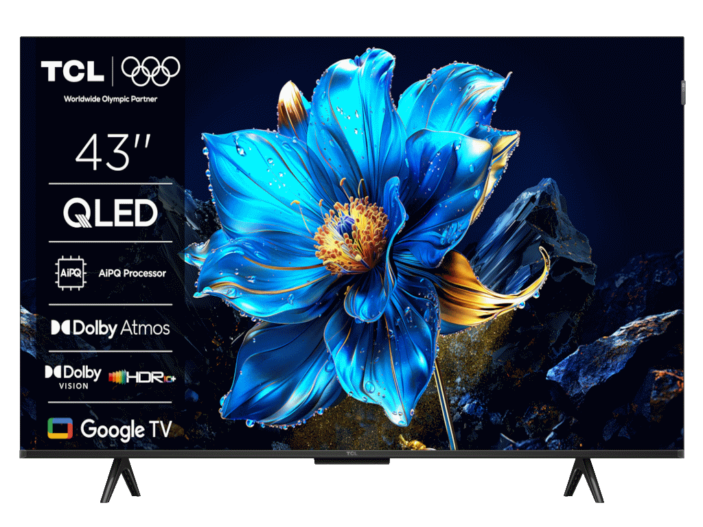TCL 43"P7K 4K QLED TV 60HzGoogle TV; HDR multi-format;HVA Panel; Game Master; Dolby Atmos; - Image 2