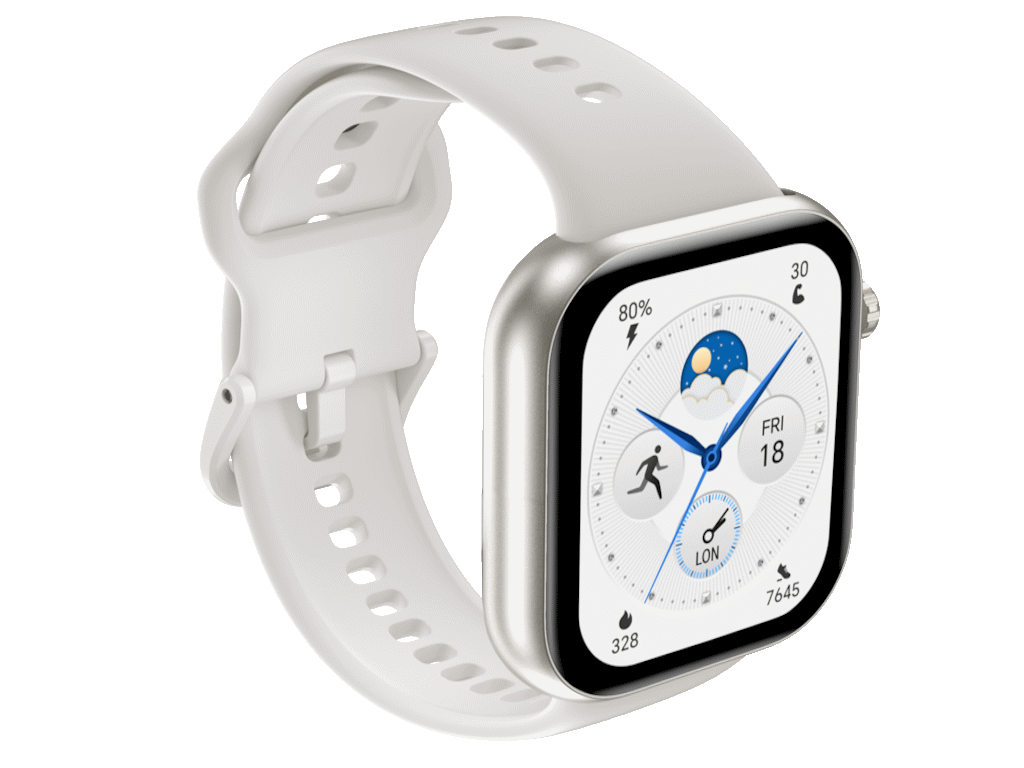 HONOR Choice Watch 2i White1.85 AMOLED, 14 days baterrylife, Bluetooth call, 109 Sports type - Image 3