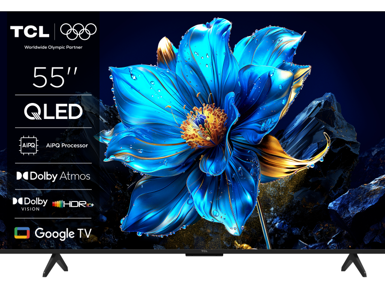 TCL 55"P7K 4K QLED TV 60HzGoogle TV; HDR multi-format;HVA Panel; Game Master; Dolby Atmos; - Image 2