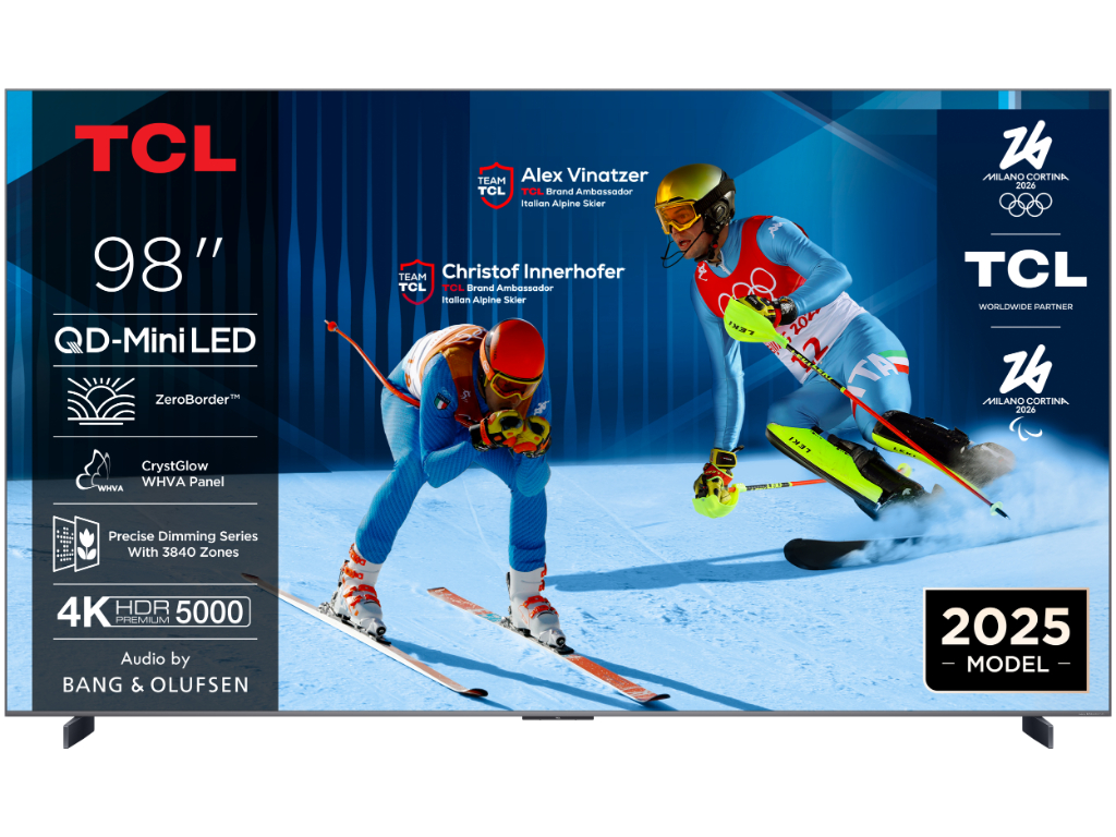 TCL 98"C8K 4K QD-Mini LED TV144Hz Google TV; ZeroBorder;Audio BANG & OLUFSEN; HDR Premium 5000; - Image 3