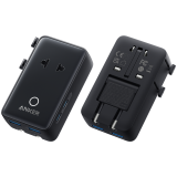 Anker Nano Travel Adapter (5-in-1, 20W) Black