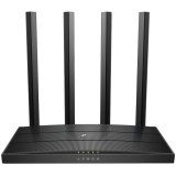 TP-Link AC1900 802.11ac Wave2 3×3 MIMO Wi-Fi Router, 1300Mbps at 5GHz + 600Mbps at 2.4GHz, 5 Gigabit Ports,4 antennas, Beamforming,Smart Connect,IPTV, Access Point Mode, IPv6 Ready,Tether App,Cloud support